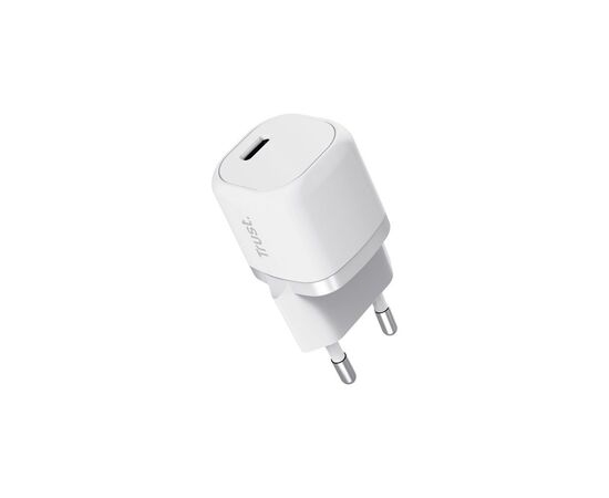Зарядное устройство Trust Maxo 20W USB-C PD white (25205_TRUST), изображение 6 Зарядное устройство Trust Maxo 20W USB-C PD white (25205_TRUST), изображение 6
