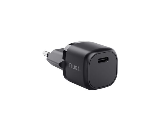 Зарядное устройство Trust Maxo 20W USB-C PD black (25174_TRUST), изображение 2 Зарядное устройство Trust Maxo 20W USB-C PD black (25174_TRUST), изображение 2