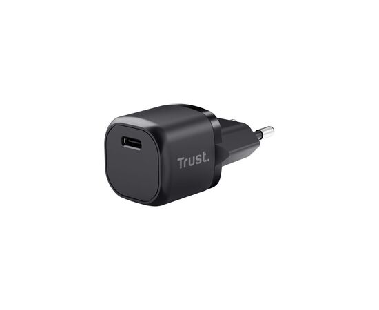 Зарядное устройство Trust Maxo 20W USB-C PD black (25174_TRUST)
