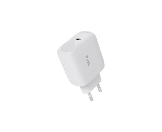 Зарядное устройство Trust Maxo 45W USB-C PD white (25138_TRUST), изображение 4 Зарядное устройство Trust Maxo 45W USB-C PD white (25138_TRUST), изображение 4