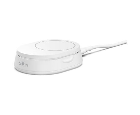 Зарядное устройство Belkin 15W Magnetic Stand Qi2 20W adapter USB-C white (WIA008VFWH), изображение 3 Зарядное устройство Belkin 15W Magnetic Stand Qi2 20W adapter USB-C white (WIA008VFWH), изображение 3