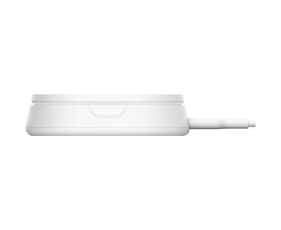 Зарядное устройство Belkin 15W Magnetic Stand Qi2 20W adapter USB-C white (WIA008VFWH), изображение 4 Зарядное устройство Belkin 15W Magnetic Stand Qi2 20W adapter USB-C white (WIA008VFWH), изображение 4