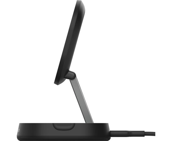 Зарядное устройство Belkin 15W Magnetic Stand Qi2 20W adapter USB-C black (WIA008VFBK), изображение 2 Зарядное устройство Belkin 15W Magnetic Stand Qi2 20W adapter USB-C black (WIA008VFBK), изображение 2