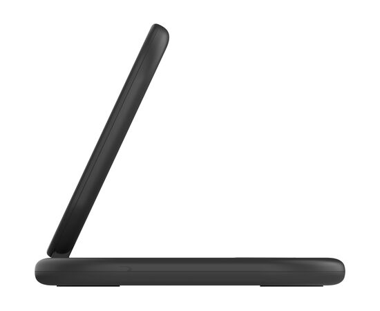 Зарядное устройство Belkin 3in1 Magnetic Foldable iPhone/Watch/AirPods Qi2 15W black (WIZ029VFBK), изображение 3 Зарядное устройство Belkin 3in1 Magnetic Foldable iPhone/Watch/AirPods Qi2 15W black (WIZ029VFBK), изображение 3