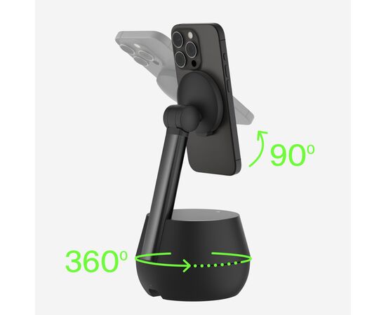 Зарядное устройство Belkin Auto-Tracking MagSafe Stand Pro (MMA008VF05BK), изображение 9 Зарядное устройство Belkin Auto-Tracking MagSafe Stand Pro (MMA008VF05BK), изображение 9