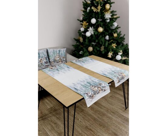 Доріжка на стіл Прованс гобеленова Казкові гноми 35х100 см (038431), зображення 4 Доріжка на стіл Прованс гобеленова Казкові гноми 35х100 см (038431), зображення 4