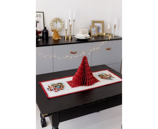 Дорожка на стол Прованс гобеленовая Рождественский костер 35х100 см (036899), изображение 12 Дорожка на стол Прованс гобеленовая Рождественский костер 35х100 см (036899), изображение 12