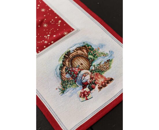 Дорожка на стол Прованс гобеленовая Рождественский костер 40х140 см (036425), изображение 5 Дорожка на стол Прованс гобеленовая Рождественский костер 40х140 см (036425), изображение 5