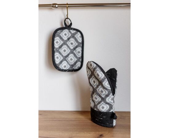 Кухонная прихватка Прованс Набор рукавица 29х15 и прихватка 15х20 Габриэла (035698), изображение 2 Кухонная прихватка Прованс Набор рукавица 29х15 и прихватка 15х20 Габриэла (035698), изображение 2