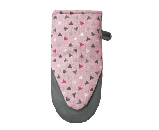 Кухонная прихватка Прованс Набор рукавица 29х15 и прихватка 15х20 Треугольники (028441), изображение 2 Кухонная прихватка Прованс Набор рукавица 29х15 и прихватка 15х20 Треугольники (028441), изображение 2