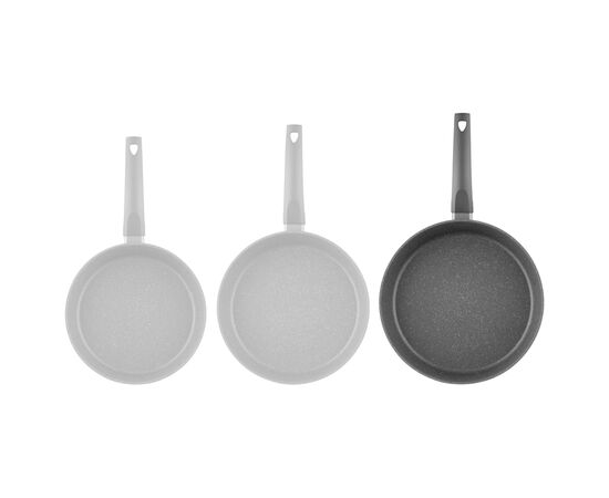 Сковорода Ardesto Gemini Gourmet Apulia Grey 28 см (AR1928GDS), изображение 2 Сковорода Ardesto Gemini Gourmet Apulia Grey 28 см (AR1928GDS), изображение 2
