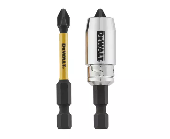 Набор бит DeWALT IMPACT TORSION, ударных, Ph2, L=50 мм, 2 шт.+магнитный держатель (DT70536T)
