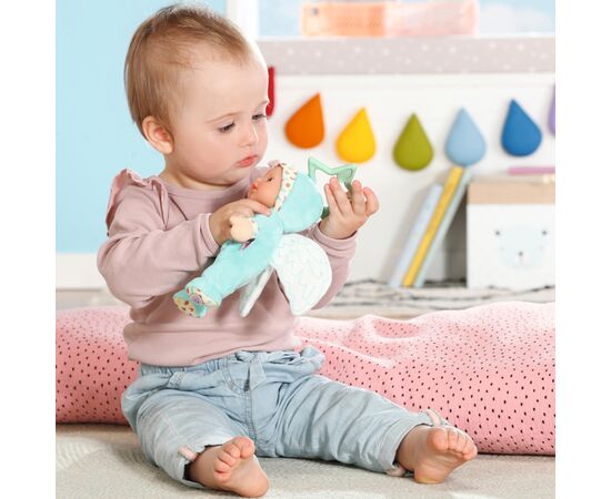 Лялька Zapf Baby Born For babies Блакитне янголятко 18 см (832295-1), зображення 5 Лялька Zapf Baby Born For babies Блакитне янголятко 18 см (832295-1), зображення 5