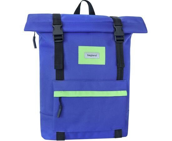 Рюкзак для ноутбука Bagland 15" Holder 25L, roll top, 0051666, blue (1065918895)