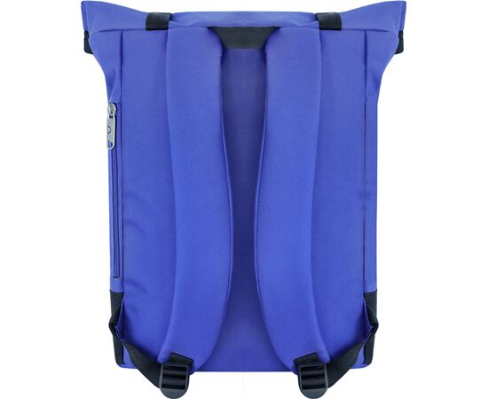Рюкзак для ноутбука Bagland 15" Holder 25L, roll top, 0051666, blue/black (1065919121), изображение 3