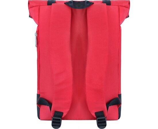 Рюкзак для ноутбука Bagland 15" Holder 25L, roll top, 0051666, red/black (1065919120), изображение 3 Рюкзак для ноутбука Bagland 15" Holder 25L, roll top, 0051666, red/black (1065919120), изображение 3
