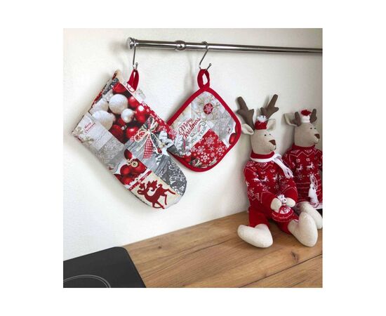 Кухонная прихватка Прованс Holiday 20х20 см (022909), изображение 4 Кухонная прихватка Прованс Holiday 20х20 см (022909), изображение 4