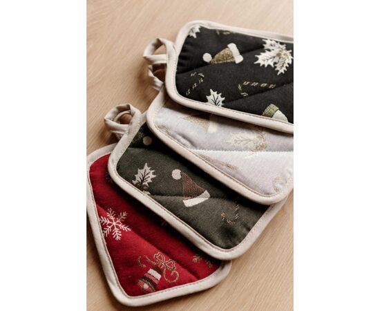 Кухонная прихватка Прованс Шапочки на зеленом 15х20 см (037918), изображение 2 Кухонная прихватка Прованс Шапочки на зеленом 15х20 см (037918), изображение 2