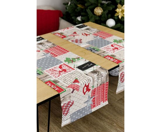 Дорожка на стол Прованс Merry Christmas 40x140 см (031476), изображение 3 Дорожка на стол Прованс Merry Christmas 40x140 см (031476), изображение 3