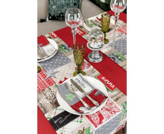 Дорожка на стол Прованс Merry Christmas 40x140 см (031476), изображение 4 Дорожка на стол Прованс Merry Christmas 40x140 см (031476), изображение 4