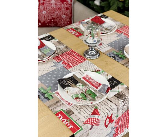 Дорожка на стол Прованс Merry Christmas 40x140 см (031476), изображение 8 Дорожка на стол Прованс Merry Christmas 40x140 см (031476), изображение 8
