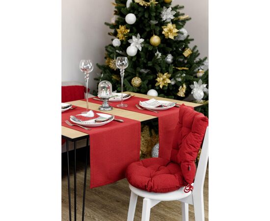 Доріжка на стіл Прованс Merry Christmas червона 40x140 см (031478), зображення 3 Доріжка на стіл Прованс Merry Christmas червона 40x140 см (031478), зображення 3