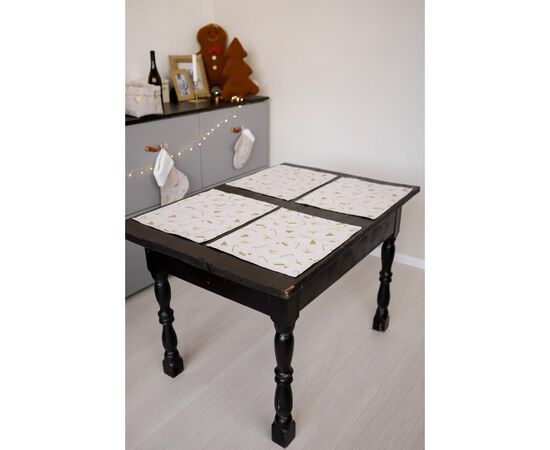 Салфетка на стол Прованс Шапочки на бежевом 35х45 см (036836), изображение 3 Салфетка на стол Прованс Шапочки на бежевом 35х45 см (036836), изображение 3