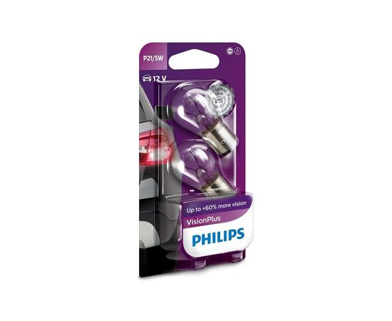 Автолампа Philips 21/5W (12499 VP B2), изображение 3 Автолампа Philips 21/5W (12499 VP B2), изображение 3