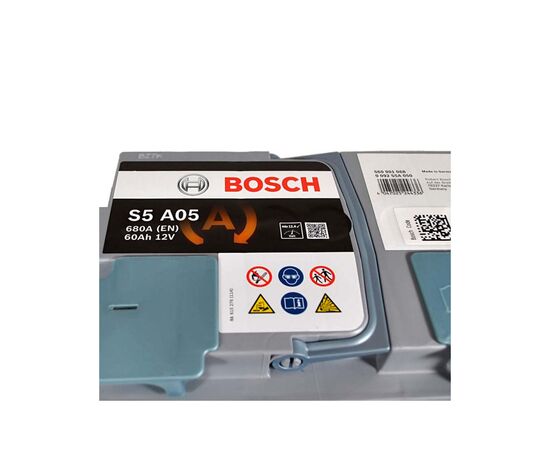 Аккумулятор автомобильный Bosch 60А (0 092 S5A 050), изображение 3 Аккумулятор автомобильный Bosch 60А (0 092 S5A 050), изображение 3