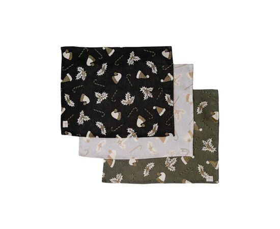 Салфетка на стол Прованс Шапочки на черном 35х45 см (036448), изображение 2