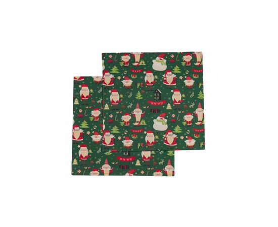 Салфетка на стол Прованс Санта на зеленом 40х40 см (035754), изображение 8 Салфетка на стол Прованс Санта на зеленом 40х40 см (035754), изображение 8