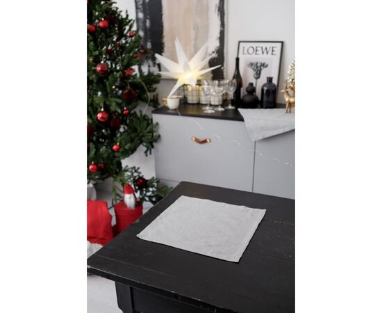 Салфетка на стол Прованс Жемчужина Silver 40х40 см (037584), изображение 2