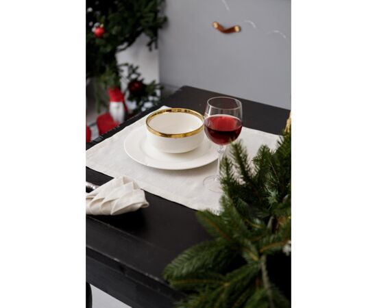 Салфетка на стол Прованс Жемчужина White 40х40 см (037588), изображение 2 Салфетка на стол Прованс Жемчужина White 40х40 см (037588), изображение 2