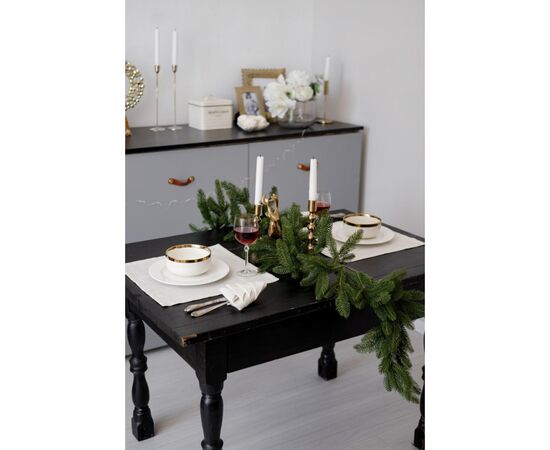 Салфетка на стол Прованс Жемчужина White 40х40 см (037588), изображение 3 Салфетка на стол Прованс Жемчужина White 40х40 см (037588), изображение 3