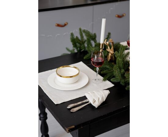 Салфетка на стол Прованс Жемчужина White 40х40 см (037588), изображение 5 Салфетка на стол Прованс Жемчужина White 40х40 см (037588), изображение 5