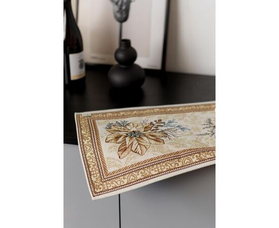 Салфетка на стол Прованс гобеленовая Золотой праздник 30х50 см (036311), изображение 2 Салфетка на стол Прованс гобеленовая Золотой праздник 30х50 см (036311), изображение 2