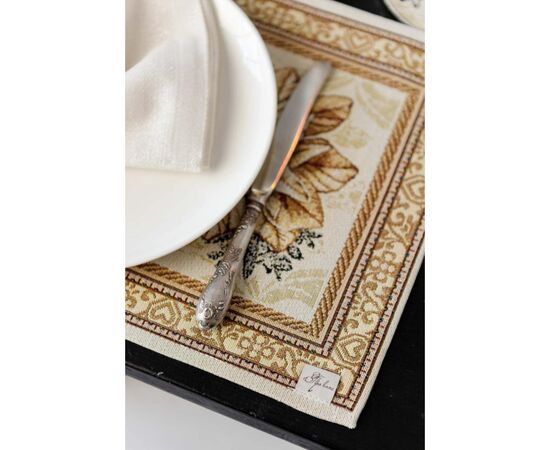 Салфетка на стол Прованс гобеленовая Золотой праздник 30х50 см (036311), изображение 7 Салфетка на стол Прованс гобеленовая Золотой праздник 30х50 см (036311), изображение 7