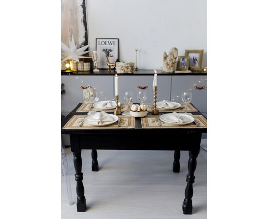 Салфетка на стол Прованс гобеленовая Золотой праздник D 35см (036313), изображение 11 Салфетка на стол Прованс гобеленовая Золотой праздник D 35см (036313), изображение 11