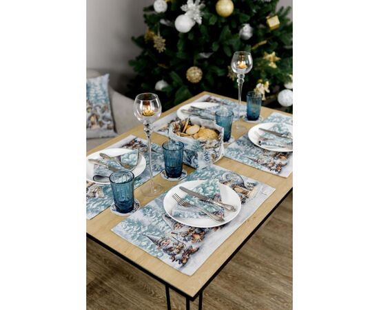 Салфетка на стол Прованс гобеленовая Сказочные гномы 30х50 см (038427), изображение 5 Салфетка на стол Прованс гобеленовая Сказочные гномы 30х50 см (038427), изображение 5