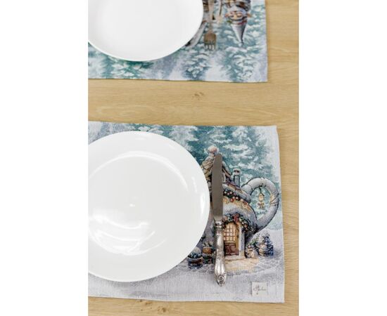 Салфетка на стол Прованс гобеленовая Сказочные гномы 30х50 см (038427), изображение 6 Салфетка на стол Прованс гобеленовая Сказочные гномы 30х50 см (038427), изображение 6