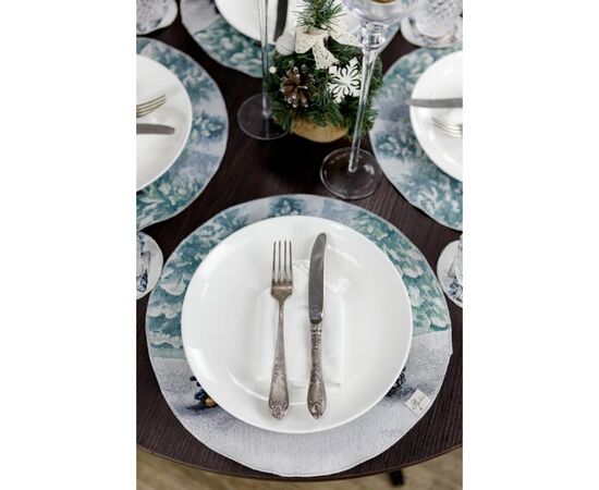 Салфетка на стол Прованс гобеленовая Сказочные гномы D 35 см (038429), изображение 3 Салфетка на стол Прованс гобеленовая Сказочные гномы D 35 см (038429), изображение 3