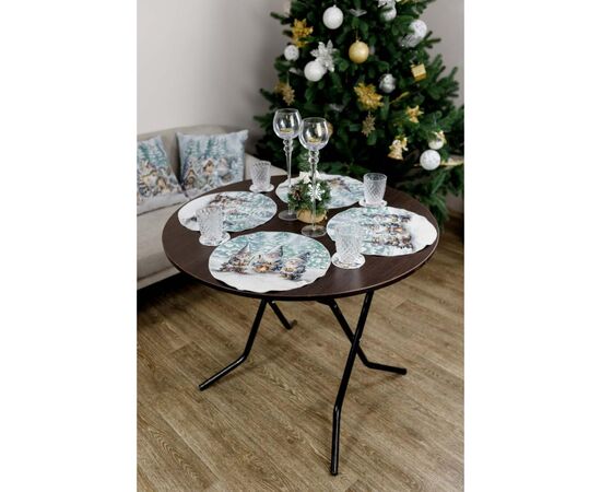 Салфетка на стол Прованс гобеленовая Сказочные гномы D 35 см (038429), изображение 5 Салфетка на стол Прованс гобеленовая Сказочные гномы D 35 см (038429), изображение 5