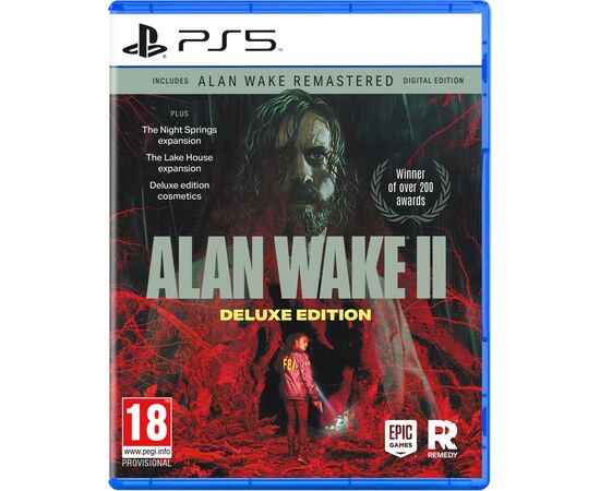 Гра Sony Alan Wake 2 Deluxe Edition, BD диск (5056635609427)