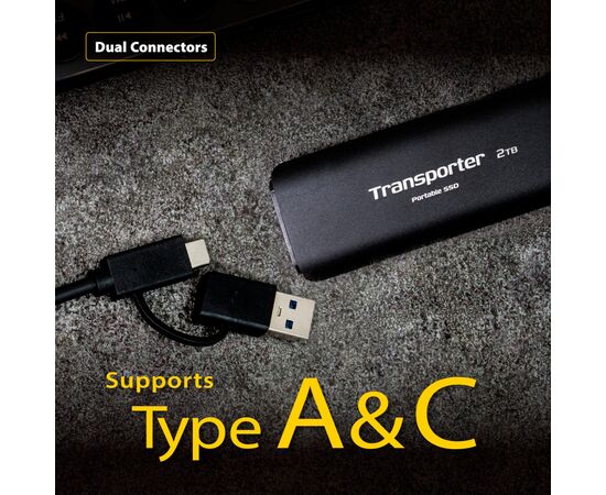 Накопитель SSD USB-C 2TB Patriot (PTP2TBPEC), изображение 9 Накопитель SSD USB-C 2TB Patriot (PTP2TBPEC), изображение 9