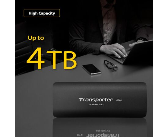Накопитель SSD USB-C 4TB Patriot (PTP4TBPEC), изображение 6 Накопитель SSD USB-C 4TB Patriot (PTP4TBPEC), изображение 6