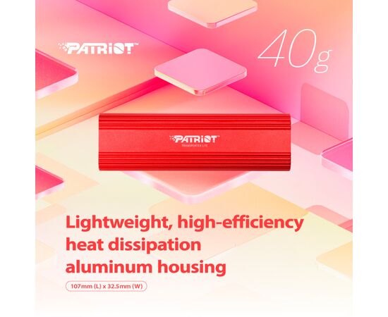 Накопитель SSD USB-C 4TB Patriot (PTPL4TBPEC), изображение 7 Накопитель SSD USB-C 4TB Patriot (PTPL4TBPEC), изображение 7
