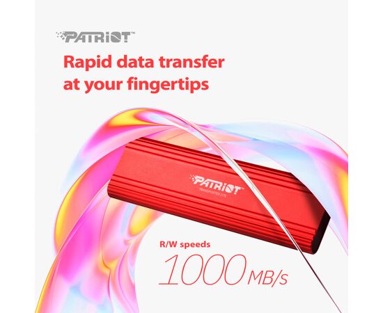 Накопитель SSD USB-C 2TB Patriot (PTPL2TBPEC), изображение 6 Накопитель SSD USB-C 2TB Patriot (PTPL2TBPEC), изображение 6