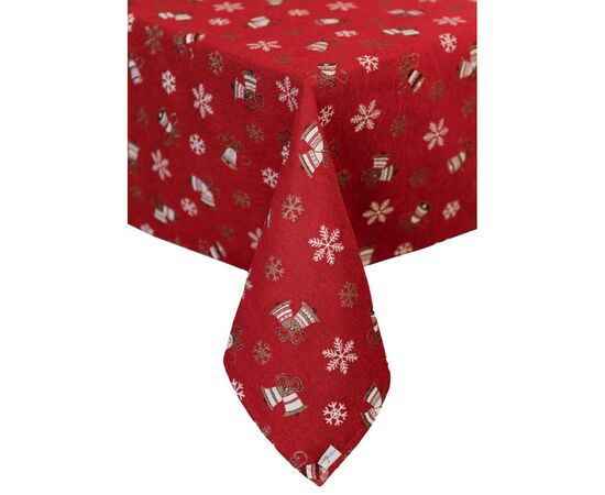 Скатерть Прованс Колокольчики на красном 136х220 см (036864), изображение 10 Скатерть Прованс Колокольчики на красном 136х220 см (036864), изображение 10