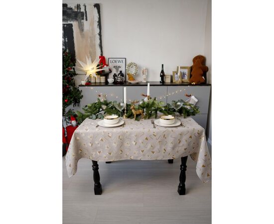 Скатерть Прованс Шапочки на бежевом 136х220 см (036560), изображение 7 Скатерть Прованс Шапочки на бежевом 136х220 см (036560), изображение 7