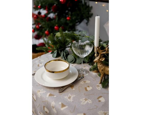 Скатерть Прованс Шапочки на бежевом 136х220 см (036560), изображение 8 Скатерть Прованс Шапочки на бежевом 136х220 см (036560), изображение 8